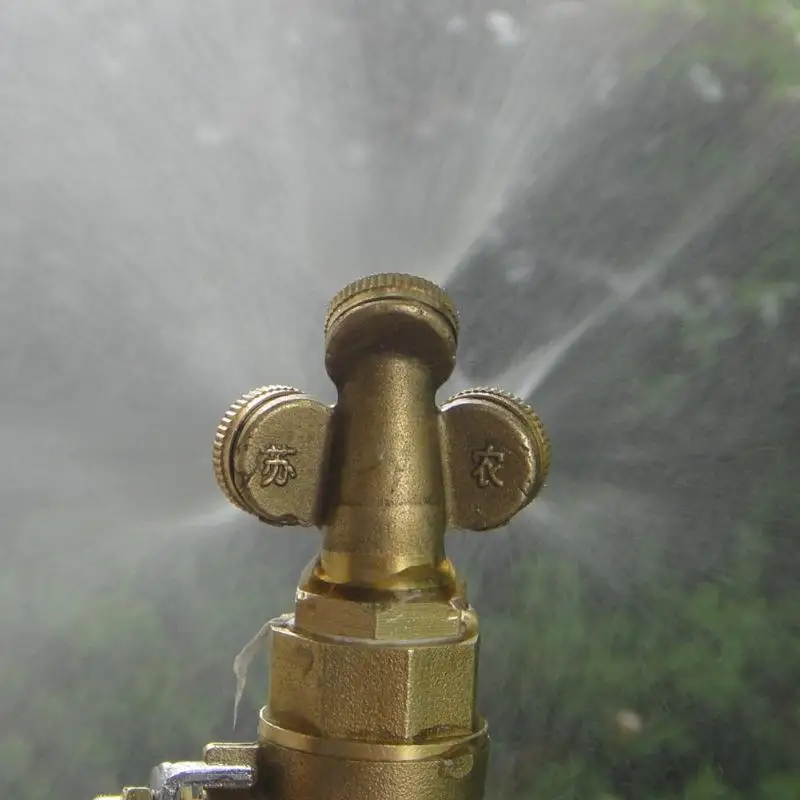 Adjustable Mist Nozzles 3/4 Holes Thread Brass Garden Water Cooling Drip Sprinkler Sprayer Gardening Irrigation Lawn Equipments
Adjustable Mist Nozzles 3/4 Holes Thread Brass Garden Water Cooling Drip Sprinkler Sprayer Gardening Irrigation Lawn Equipments