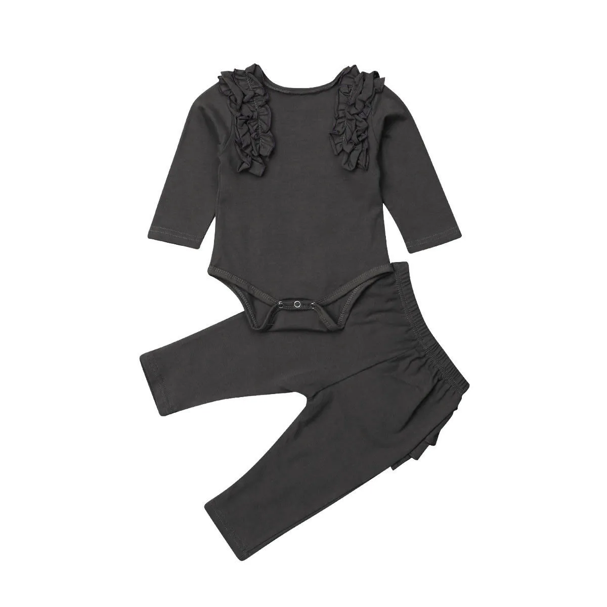 Newborn Baby Girls Winter Clothes Sets Ruffles Tops Budysuits+Long Pants/Shorts 2pcs Little Kids Outfits Winter Toddler Costume
Newborn Baby Girls Winter Clothes Sets Ruffles Tops Budysuits+Long Pants/Shorts 2pcs Little Kids Outfits Winter Toddler Costume