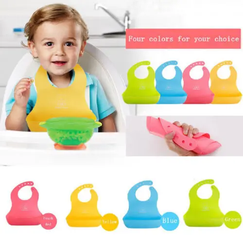 Easy Clean Adjustable Waterproof Baby Silicone Stereo Bibs Feeding Meals Saliva Dripping Bibs Kids Roll up Catcher Pocket
Easy Clean Adjustable Waterproof Baby Silicone Stereo Bibs Feeding Meals Saliva Dripping Bibs Kids Roll up Catcher Pocket