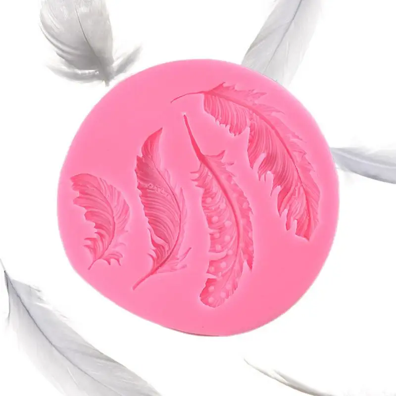 Feather Shape Silicone Cake Fondant Mold Handmade Environmentally Friendly Baking Tool Moon Cakes Rice Balls Fondant
Feather Shape Silicone Cake Fondant Mold Handmade Environmentally Friendly Baking Tool Moon Cakes Rice Balls Fondant