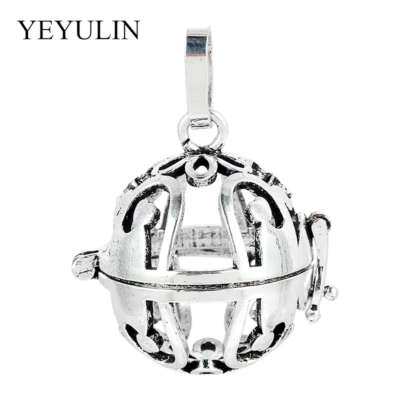Hollow Ball Cat Pattern Open Beads Cage Locket Essential Oil Aroma Diffuser Pendant For Women Men DIY Pendant Jewelry Accessory
Hollow Ball Cat Pattern Open Beads Cage Locket Essential Oil Aroma Diffuser Pendant For Women Men DIY Pendant Jewelry Accessory
