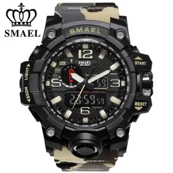 Waterproof Sports Military Shock Men's Analog Quartz Digital Watch HOT Watches Fashion For Man
Waterproof Sports Military Shock Men's Analog Quartz Digital Watch HOT Watches Fashion For Man