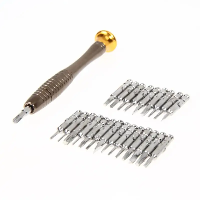 25 in 1 Mini high Precision Screwdriver Set Opening Repair instrument Tools Kit for iPhone PC Camera Watch hotsale
25 in 1 Mini high Precision Screwdriver Set Opening Repair instrument Tools Kit for iPhone PC Camera Watch hotsale