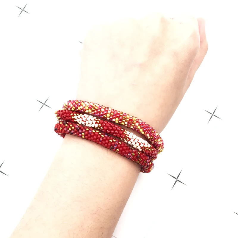 3 pcs/set Fashion Beaded Bracelets & Bangles For woman Boho Round Pattern triple layers Miyuki Bracelet Friendship weave Jewelry
3 pcs/set Fashion Beaded Bracelets & Bangles For woman Boho Round Pattern triple layers Miyuki Bracelet Friendship weave Jewelry