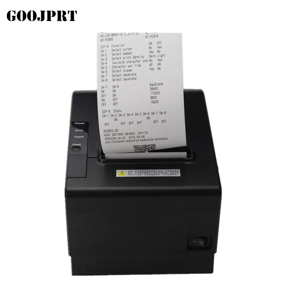 Cheapest Bluetooth Ethernet USB POS 80MM POS80 thermal billing receipt printer with auto cutter andorid and win10
Cheapest Bluetooth Ethernet USB POS 80MM POS80 thermal billing receipt printer with auto cutter andorid and win10