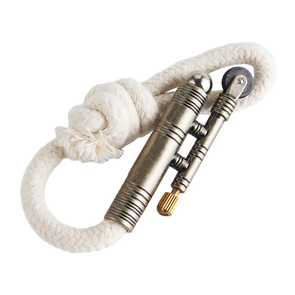 Outdoor Metal Windproof Kerosene Lighter Camping Retro Old-fashioned Tinder Grinding Wheel Lighter Fire Starter Rope Lighter
Outdoor Metal Windproof Kerosene Lighter Camping Retro Old-fashioned Tinder Grinding Wheel Lighter Fire Starter Rope Lighter