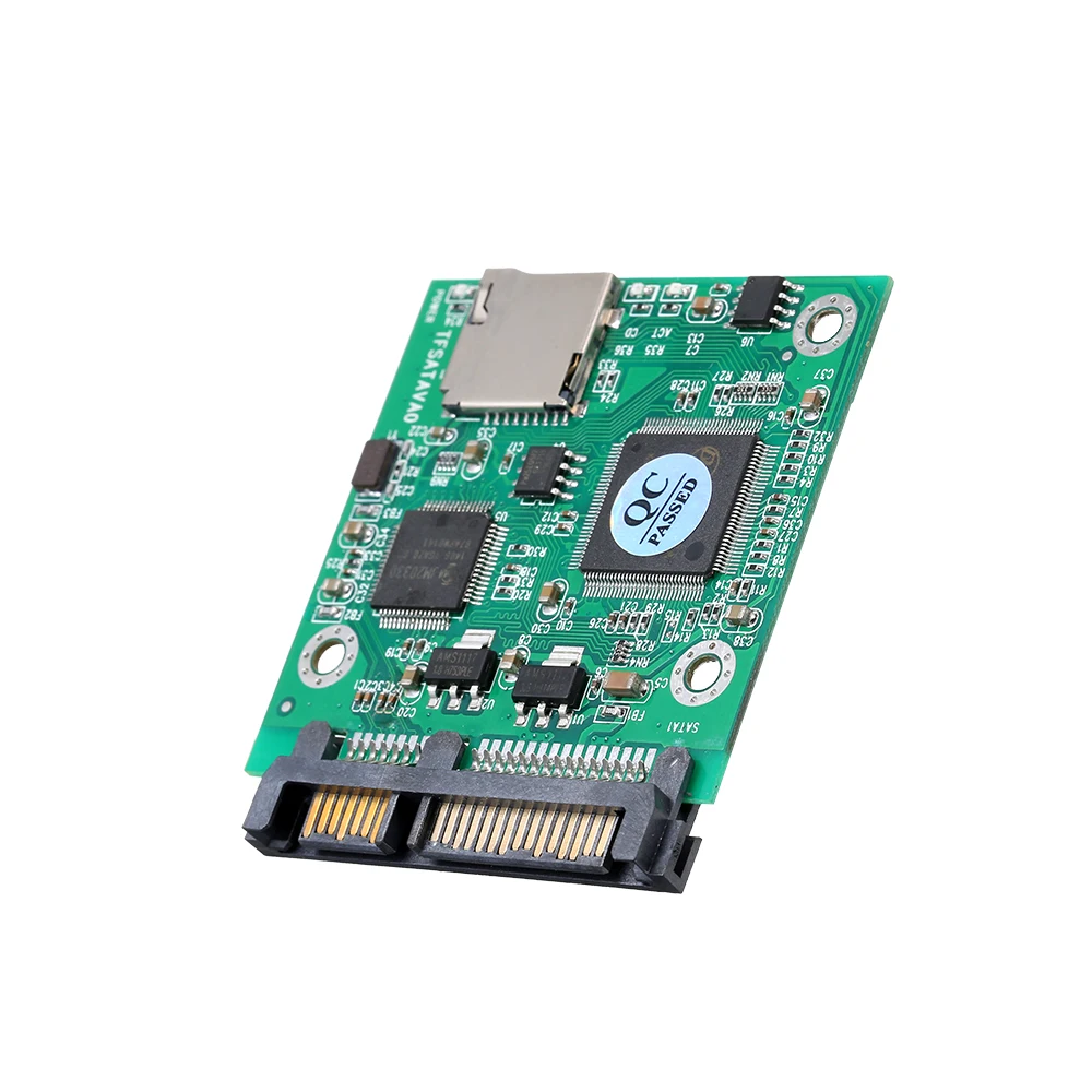 Micro SD TF Card to 22pin SATA Adapter Card 2.5" HDD Enclosure TF Cards to SATA for Laptop and Desktop
Micro SD TF Card to 22pin SATA Adapter Card 2.5" HDD Enclosure TF Cards to SATA for Laptop and Desktop