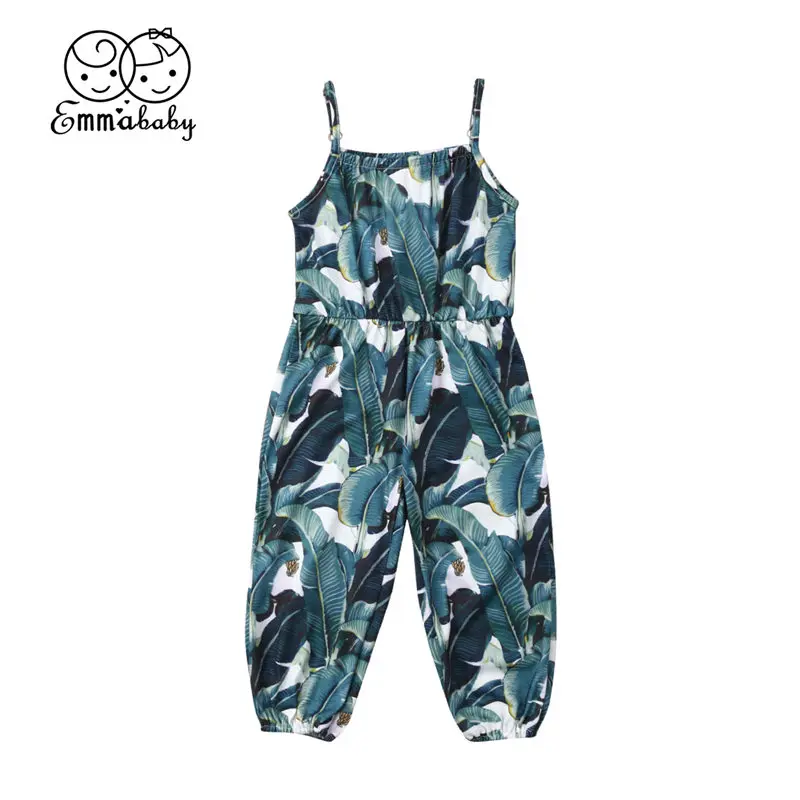 Baby Girl Overalls Toddler Kid Leaves Print Romper Summer Jumpsuit Baby Bib Pants Outfit Children Clothes Girl Clothing 1-5T
Baby Girl Overalls Toddler Kid Leaves Print Romper Summer Jumpsuit Baby Bib Pants Outfit Children Clothes Girl Clothing 1-5T
