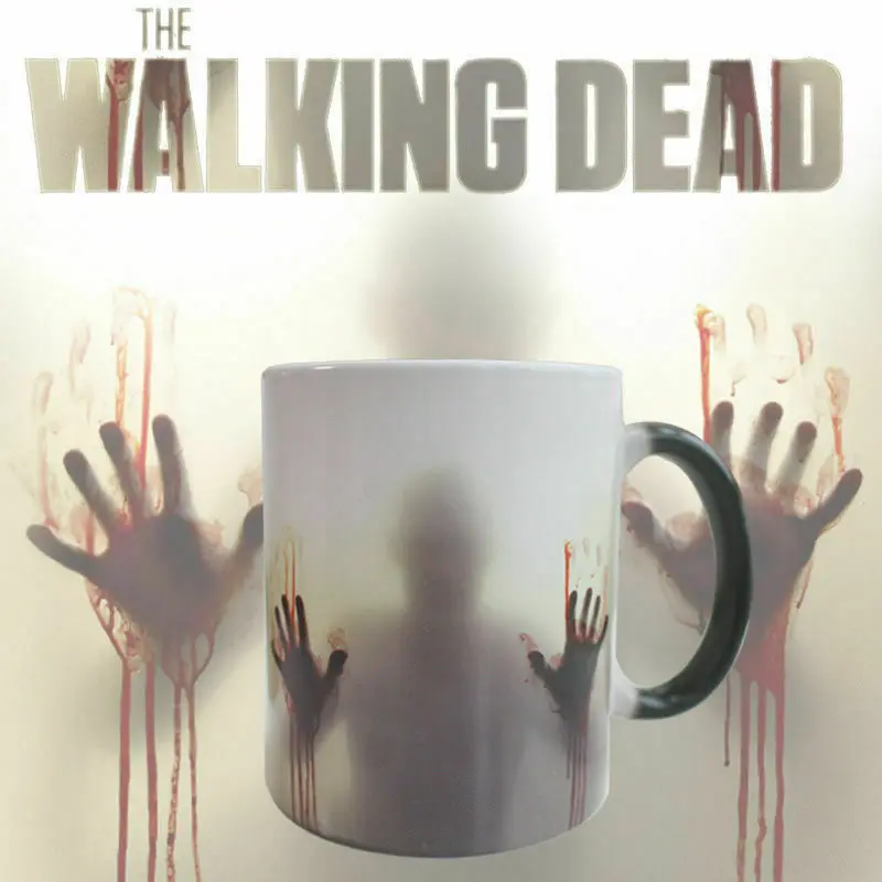2019 Newest Hot Walking Dead Personalised Magic Zombie Color Change Heat Reactive Coffee Mug Cup
2019 Newest Hot Walking Dead Personalised Magic Zombie Color Change Heat Reactive Coffee Mug Cup