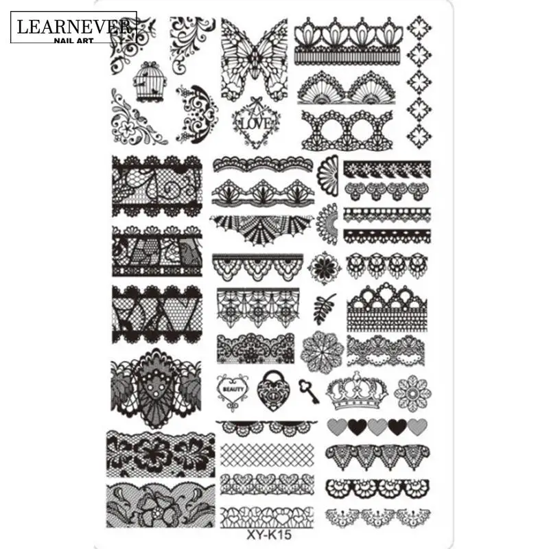 Hot Sale Nail Stamping Plates Stencils For Nail Art Decoration Plaque Stamping Nail Art Stamper Pour Ongle Nail Art Stamping
Hot Sale Nail Stamping Plates Stencils For Nail Art Decoration Plaque Stamping Nail Art Stamper Pour Ongle Nail Art Stamping