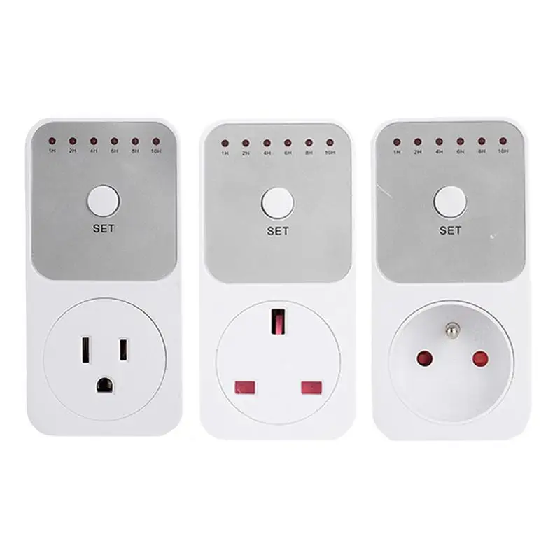 1PC Countdown Timer Switch Smart Control 1-10 Hours Countdown Timer Socket Auto Shut Off Outlet Electronic Device US/EU/UK
1PC Countdown Timer Switch Smart Control 1-10 Hours Countdown Timer Socket Auto Shut Off Outlet Electronic Device US/EU/UK