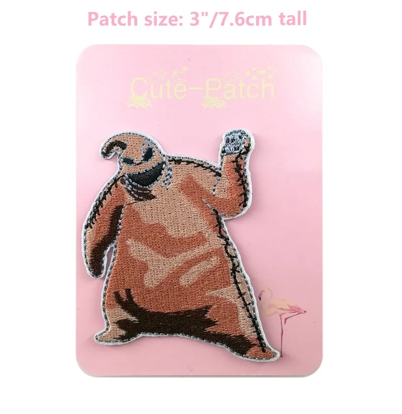 3" Nightmare Before Christmas Oogie Boogie Figure patch TV Movie Film Series Embroidered iron on sew on badge transfer
3" Nightmare Before Christmas Oogie Boogie Figure patch TV Movie Film Series Embroidered iron on sew on badge transfer