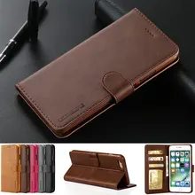 Чехол s для iPhone 6S 6 Plus, чехол для телефона, Роскошный кошелек, Магнитный Флип, винтажные кожаные сумки для Apple iPhone 6S plus 6 plus, чехол(China)