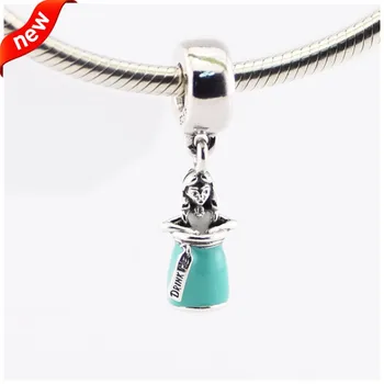 CKK 925 Sterling Silver Jewelry Alice In A Bottle Original Charms Beads Fits Bracelets For Jewelry Making
CKK 925 Sterling Silver Jewelry Alice In A Bottle Original Charms Beads Fits Bracelets For Jewelry Making