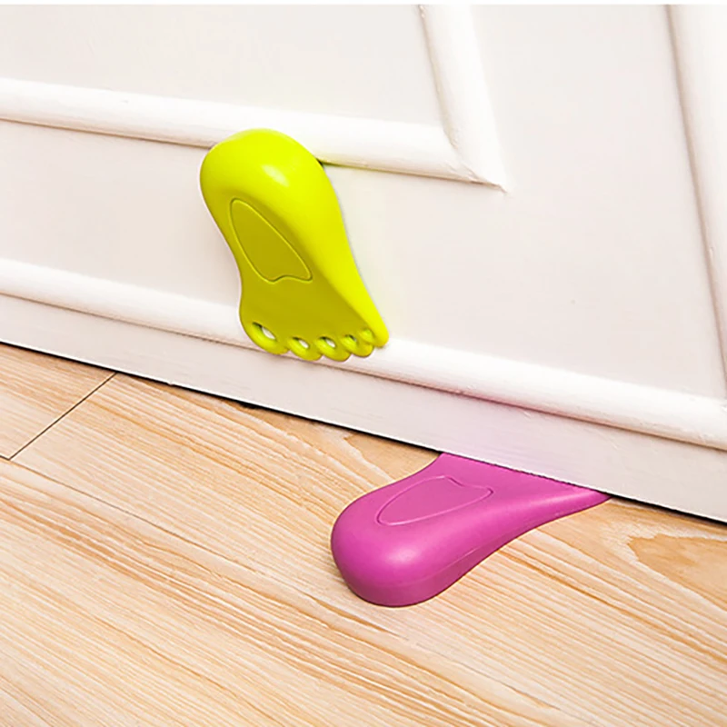 Children Kids Safety Guard Home Decor Finger Protector Random Color Finger Feet Shaped Plastic Door Stopper Holder
Children Kids Safety Guard Home Decor Finger Protector Random Color Finger Feet Shaped Plastic Door Stopper Holder