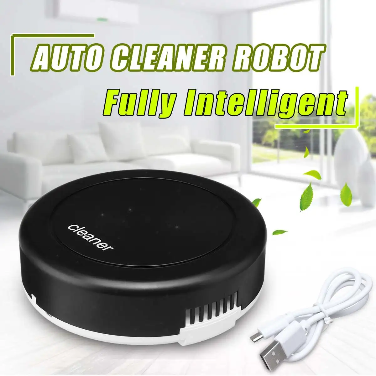 Automatic Mini Rechargeable Electric Wireless Cleaning Robot Auto Induction Household Floor Suction Drag Vacuum Cleaner Sweeping
Automatic Mini Rechargeable Electric Wireless Cleaning Robot Auto Induction Household Floor Suction Drag Vacuum Cleaner Sweeping
