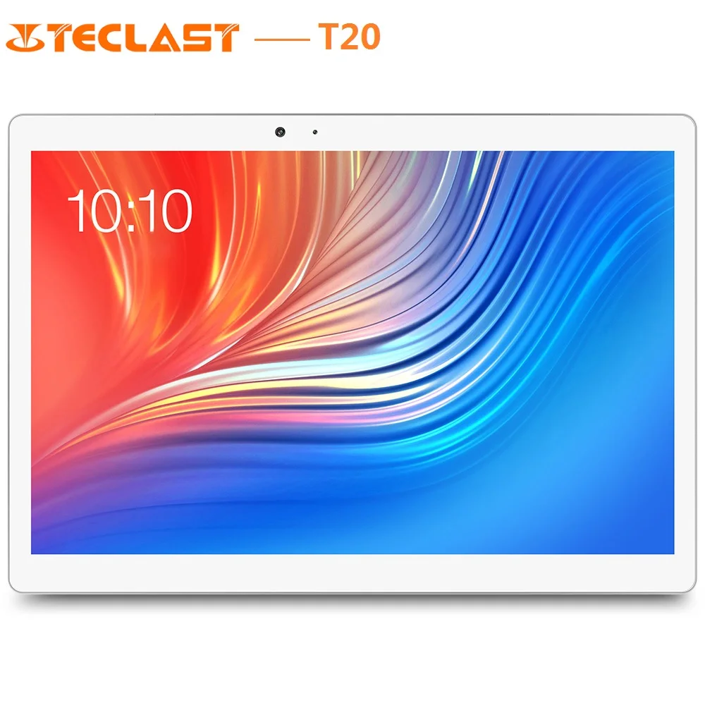 Teclast T20 4G Tablets Phablet LTE Phone Call PC 10.1 Inch MT6797X Deca Core Android 7.0 4GB+64GB 13MP Dual Cams Tablet 8100mAh
Teclast T20 4G Tablets Phablet LTE Phone Call PC 10.1 Inch MT6797X Deca Core Android 7.0 4GB+64GB 13MP Dual Cams Tablet 8100mAh
