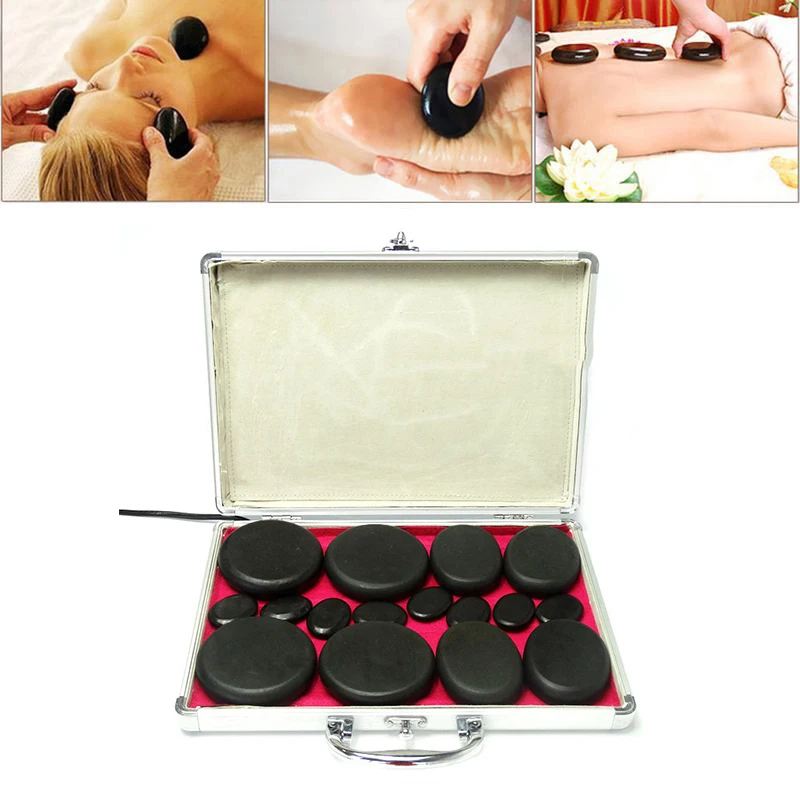 16 Pieces Health Energy Stone Hot Stone Hheating Box SPA Essential Oil Massage Artifact Massage Stone Set Relaxation
16 Pieces Health Energy Stone Hot Stone Hheating Box SPA Essential Oil Massage Artifact Massage Stone Set Relaxation