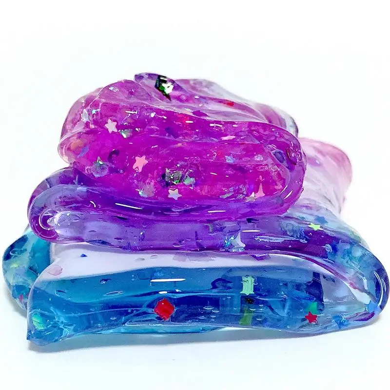 5 Colors Crystal soft Clear Colorful Mud Modeling Clay Slime Kids Toys Antistress Magnetic Intelligent Plasticine Supplies
5 Colors Crystal soft Clear Colorful Mud Modeling Clay Slime Kids Toys Antistress Magnetic Intelligent Plasticine Supplies