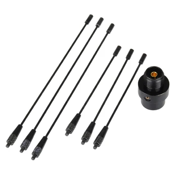6 IN 1 RE-02 Antenna UHF-F 10-1300MHz Nagoya Antenna Ground Redical for Car Mobile Radio Strengthen Omnidirectional Antenna
6 IN 1 RE-02 Antenna UHF-F 10-1300MHz Nagoya Antenna Ground Redical for Car Mobile Radio Strengthen Omnidirectional Antenna