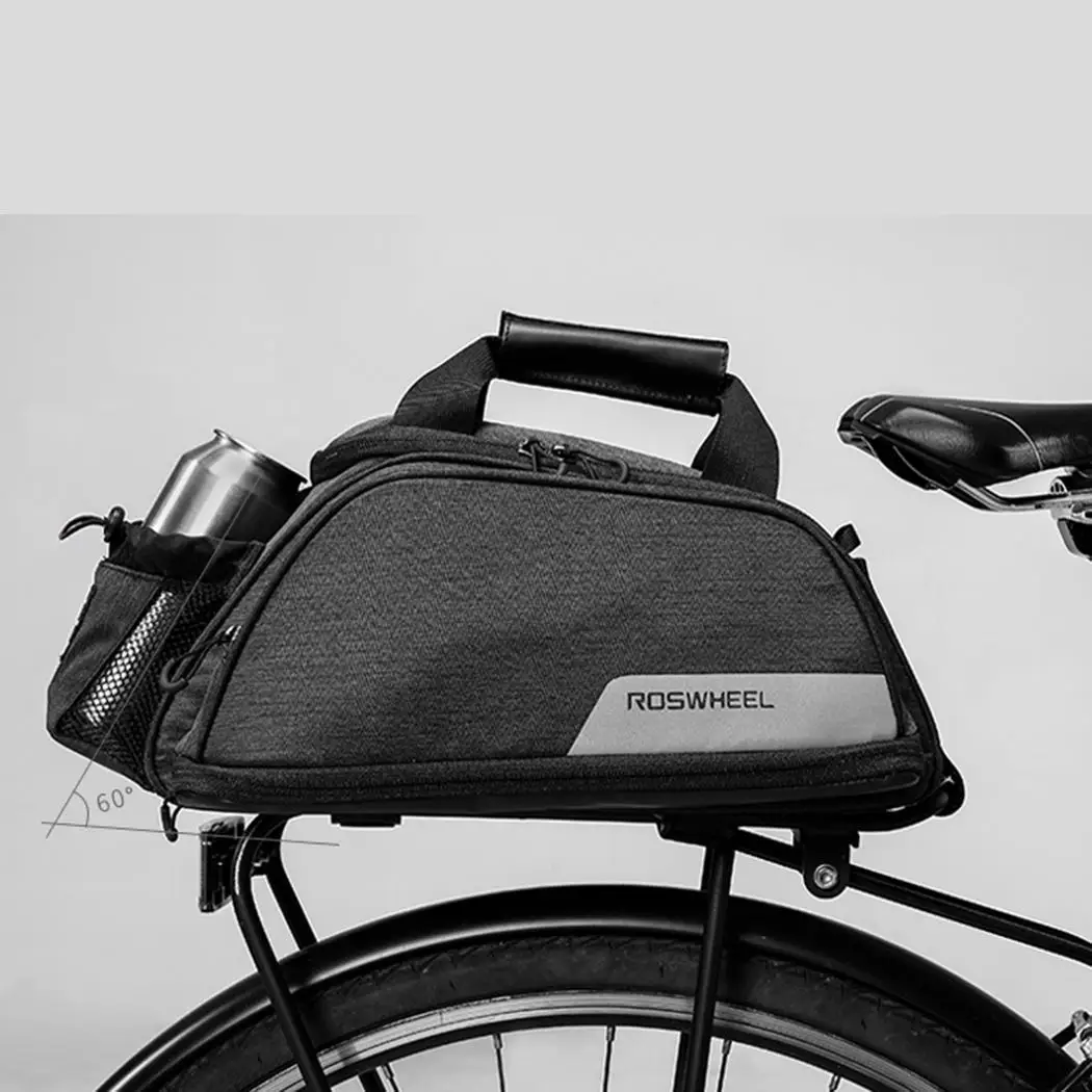 Bike Trunk Bag Cycling Handbag Shoulder Carrier Basket Back Bike Black Seat Shelf Multifunctional Bicycle Pannier Bag
Bike Trunk Bag Cycling Handbag Shoulder Carrier Basket Back Bike Black Seat Shelf Multifunctional Bicycle Pannier Bag