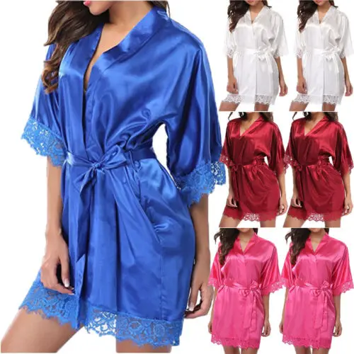 Sexy Womens Lingerie Lace Dress Bath Robe Gown Babydoll Nightwear Sleepwear erotic women pajamas sexy costumes
Sexy Womens Lingerie Lace Dress Bath Robe Gown Babydoll Nightwear Sleepwear erotic women pajamas sexy costumes