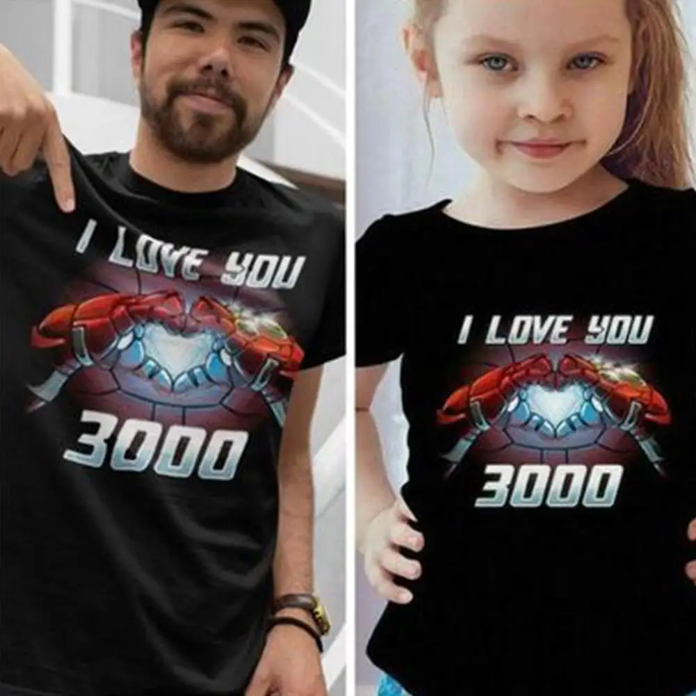 MISSKY Men Women t shirt Summer I Love You 3000 Letters Printed Casual Short Sleeve Round Collar Fashion T-shirt For Male
MISSKY Men Women t shirt Summer I Love You 3000 Letters Printed Casual Short Sleeve Round Collar Fashion T-shirt For Male