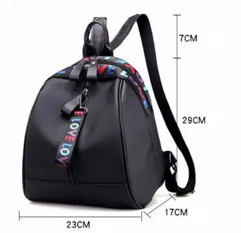 Women Backpack Travel Oxford Small Rucksack Shoulder Bags Fashion School Bag Girls New Contrast Nylon Backpack 
Women Backpack Travel Oxford Small Rucksack Shoulder Bags Fashion School Bag Girls New Contrast Nylon Backpack