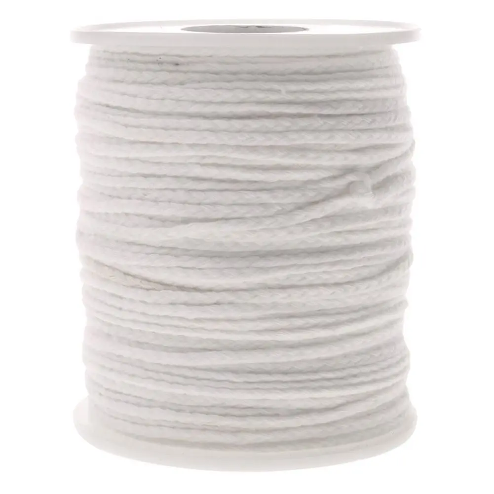 

Hot-Candle wick, flat wick, round wick, lamp wick, coil - 61 M, for the production of candles