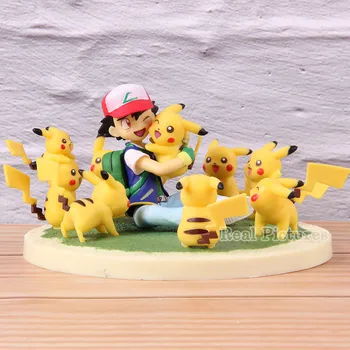 G.E.M. Satoshi & Pika Figure Froest Scene PVC Action Collectible Model Toy Q Version 6cm
G.E.M. Satoshi & Pika Figure Froest Scene PVC Action Collectible Model Toy Q Version 6cm
