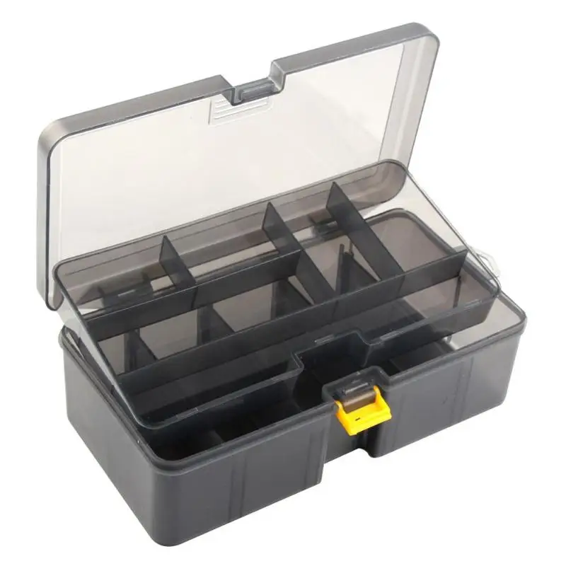 Plastic Fishing Lure Hook Tackle Storage Double Sided Fishing Box Organizer Double Sided Container Detachable Case Accessories
Plastic Fishing Lure Hook Tackle Storage Double Sided Fishing Box Organizer Double Sided Container Detachable Case Accessories