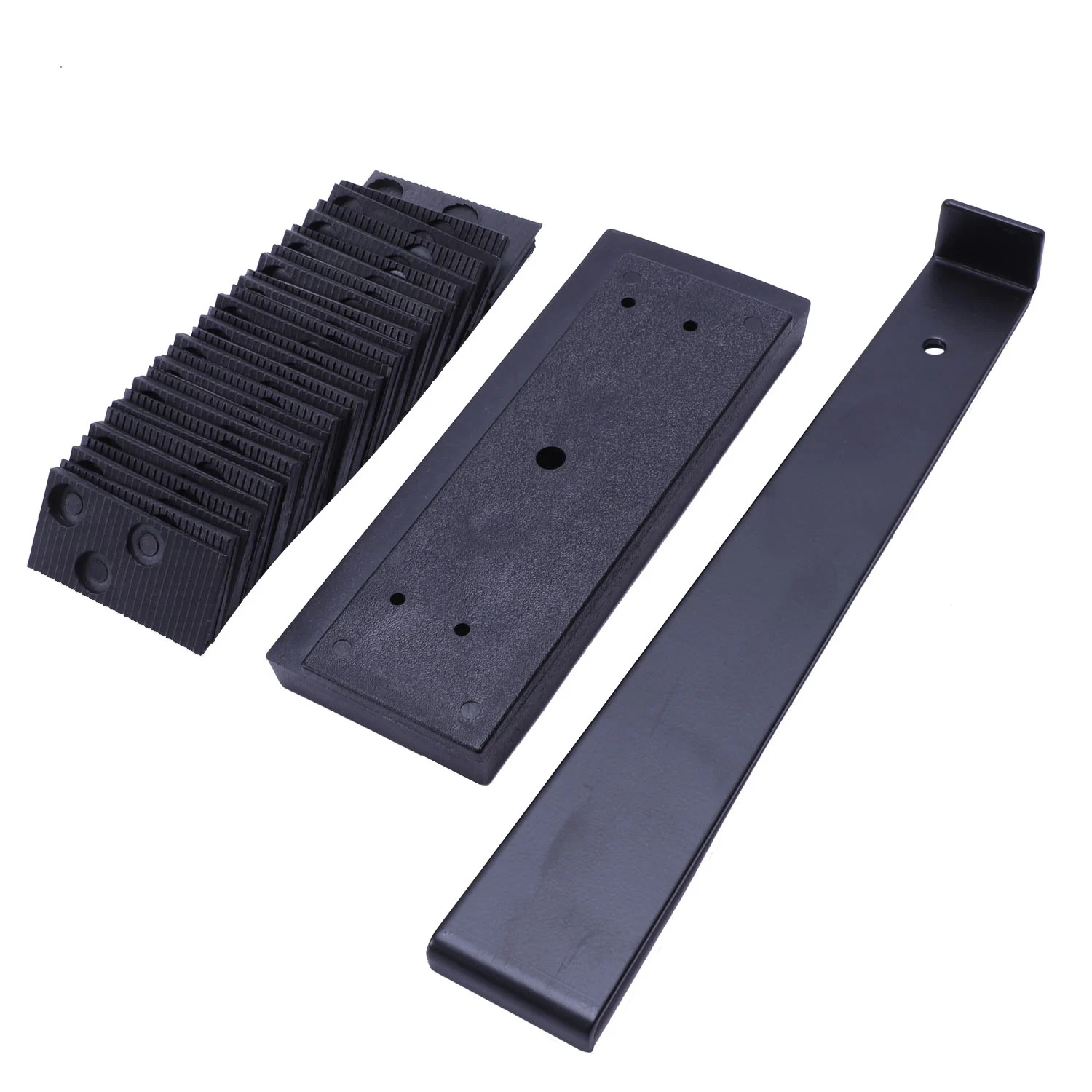 10-26 Laminate Flooring Installation Kit With Tapping Block Pull Bar And 30 Wedge Spacers Construction Tools
10-26 Laminate Flooring Installation Kit With Tapping Block Pull Bar And 30 Wedge Spacers Construction Tools