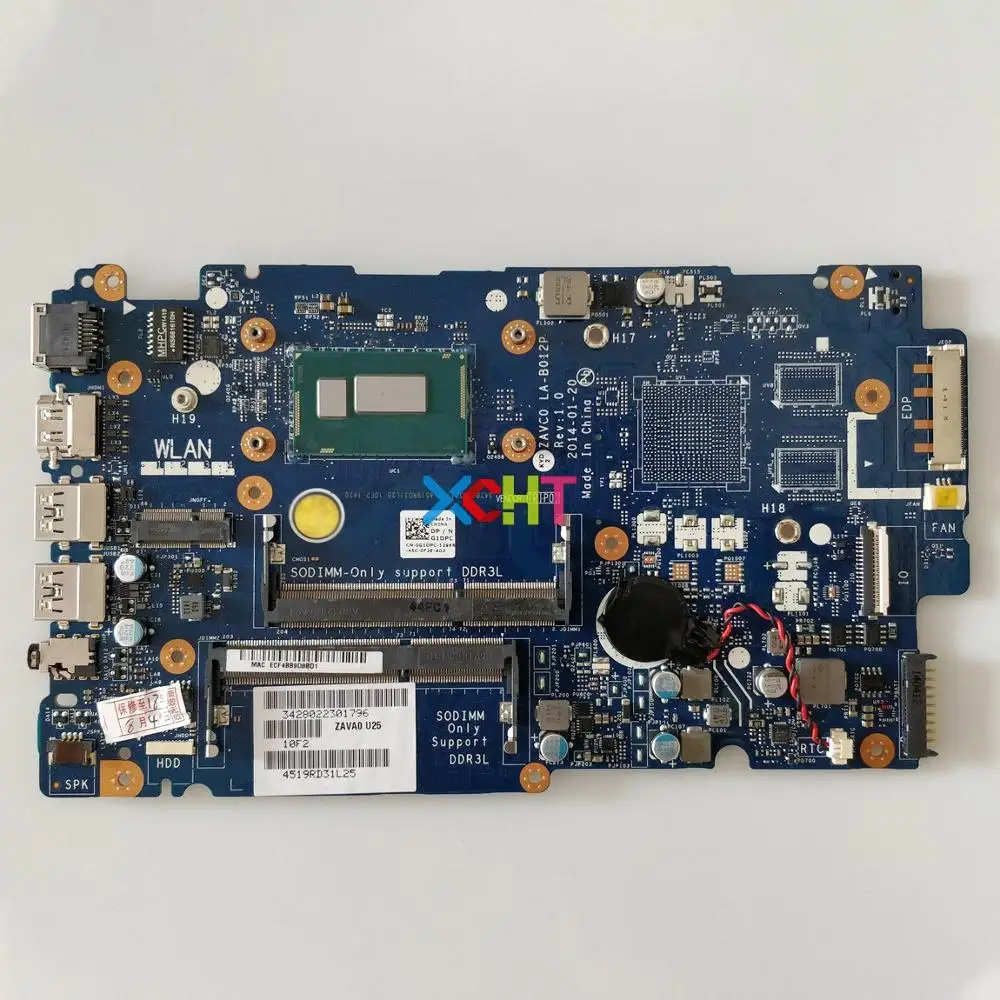 CN-0G1DPC 0G1DPC G1DPC ZAVC0 LA-B012P w I5-4210U CPU for Dell Inspiron 15 5547 5447 Notebook PC Laptop Motherboard Mainboard
CN-0G1DPC 0G1DPC G1DPC ZAVC0 LA-B012P w I5-4210U CPU for Dell Inspiron 15 5547 5447 Notebook PC Laptop Motherboard Mainboard