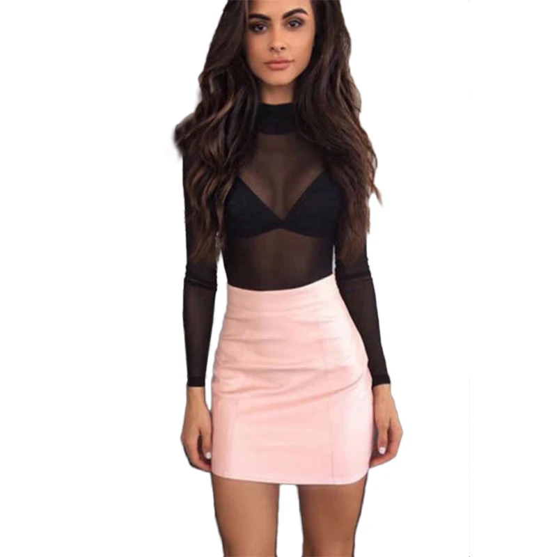 Hot Fashion Spring Autumn Women Sexy Long Sleeve Chiffon Mesh Solid T-Shirt Tops work wear Blusas Tops Clothes
Hot Fashion Spring Autumn Women Sexy Long Sleeve Chiffon Mesh Solid T-Shirt Tops work wear Blusas Tops Clothes