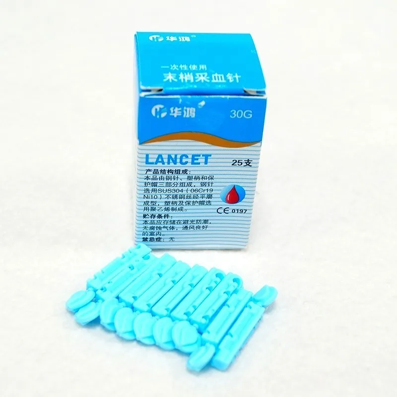 25pcs/box Needles Lancets For Any Glucose Meter Blood Sugar Test Blood Collection Ce Proved Detoxified Safe Health Care
25pcs/box Needles Lancets For Any Glucose Meter Blood Sugar Test Blood Collection Ce Proved Detoxified Safe Health Care