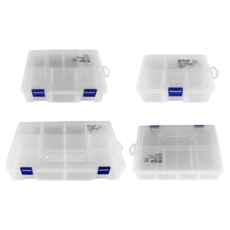 Multi Grids Transparent Storage Box Practical Plastic Case for Screw Hardware Tool Jewelry Storage Box Organizer 4 Sizes
Multi Grids Transparent Storage Box Practical Plastic Case for Screw Hardware Tool Jewelry Storage Box Organizer 4 Sizes