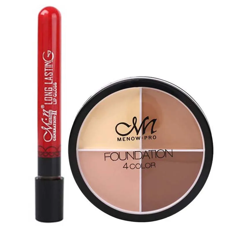 MENOW Makeup Set 1pcs 4color Concealer Sexy Lip Gloss Cosmetic Combination Drop ship
MENOW Makeup Set 1pcs 4color Concealer Sexy Lip Gloss Cosmetic Combination Drop ship