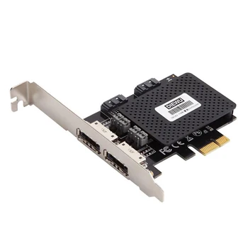 New PCI-E To 2 port SATA 3.0 & 2 port esata PCIE SATA3 Expansion riser Card PCI Express Adapter for Windows XP Win 7 Linux Vista 
New PCI-E To 2 port SATA 3.0 & 2 port esata PCIE SATA3 Expansion riser Card PCI Express Adapter for Windows XP Win 7 Linux Vista