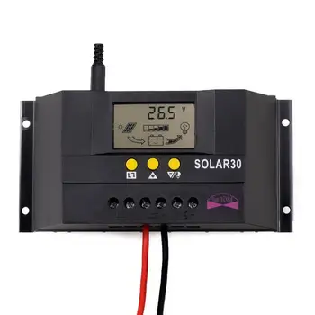 

Best Price Solar Charge Controller Regulator 30A 12V/24V Fot Solar Battery Panel Safe Protection With CE Certify APJ