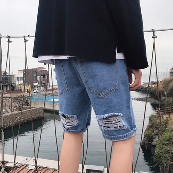 2019 Spring And Summer New Chinese Style Quality Comfortable Cotton Tide Male Harajuku Street Loose Hole Sports Casual Jeans
2019 Spring And Summer New Chinese Style Quality Comfortable Cotton Tide Male Harajuku Street Loose Hole Sports Casual Jeans