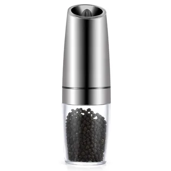 Automatic Gravity Electric Pepper Grinder Salt Grain Mill Easy Single Hand Operation With LED Light Kitchen Gadgets
Automatic Gravity Electric Pepper Grinder Salt Grain Mill Easy Single Hand Operation With LED Light Kitchen Gadgets
