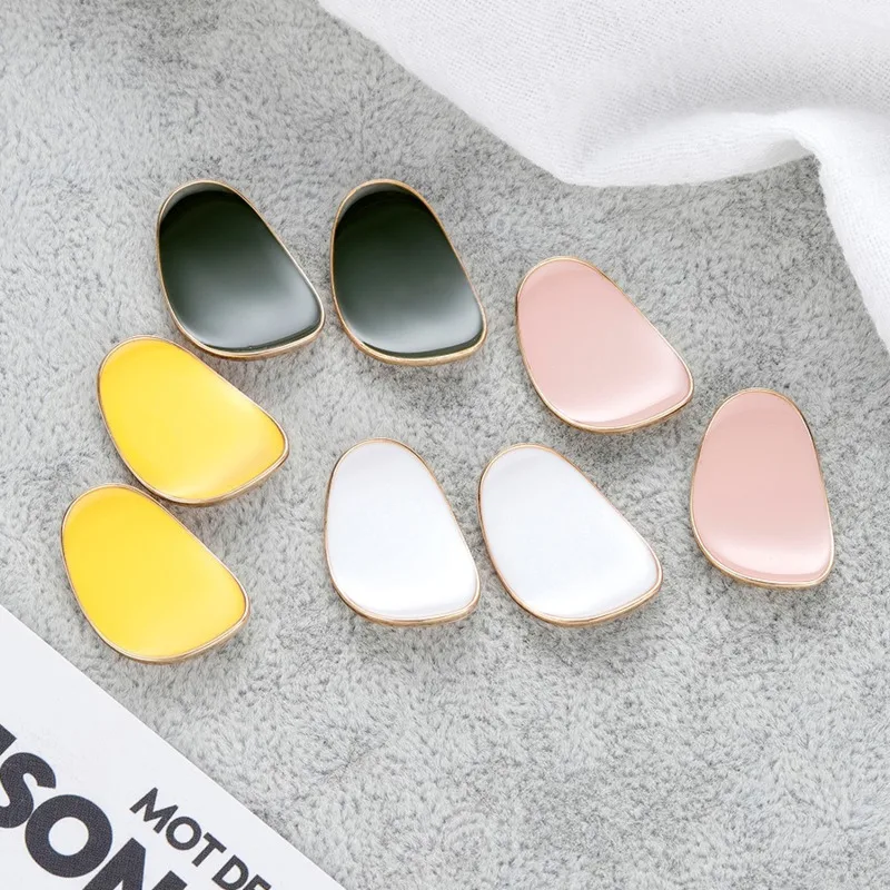 Fashion Stud Earring for Women Korean Candy Color Geometric Statement Earring Female Gold Brincos Summer Jewellery 2019 New
Fashion Stud Earring for Women Korean Candy Color Geometric Statement Earring Female Gold Brincos Summer Jewellery 2019 New