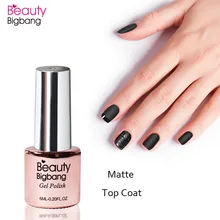 BeautyBigBang 6 мл верхнее покрытие Гель-лак без вытирания Замачивание верхнее пальто Маникюр Декоративный Лак для ногтей УФ Гель-лак верхнее покр...(China)