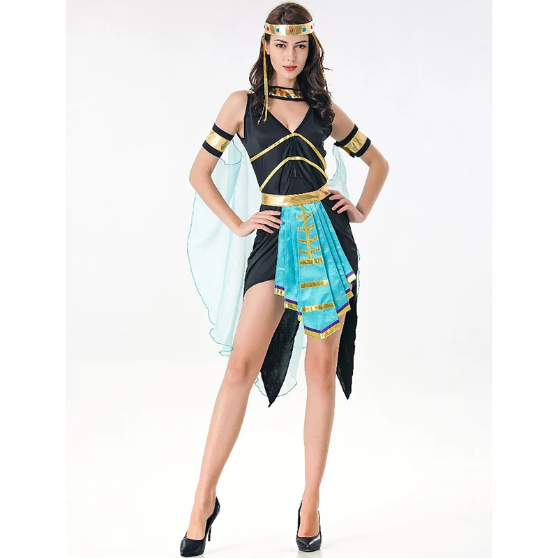Halloween Adult Ancient Egyptian Queen Cleopatra Costume Cosplay Carnival Party Fancy Dress
Halloween Adult Ancient Egyptian Queen Cleopatra Costume Cosplay Carnival Party Fancy Dress