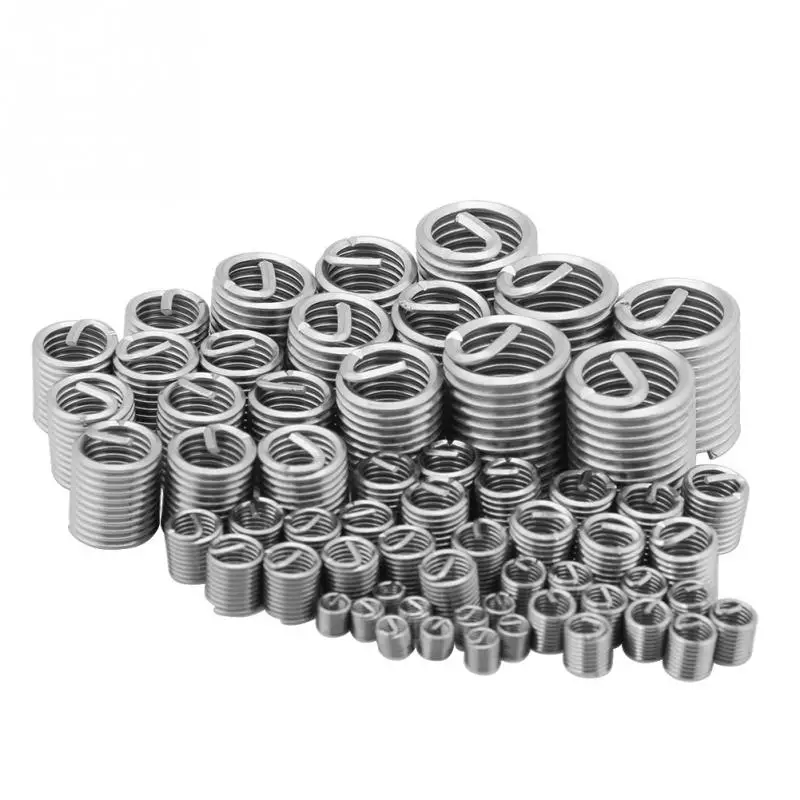 Hot 60pcs Stainless Steel Threaded Insert Thread Repair Tools M3 M4 M5 M6 M8 M10 M12 Hardware fashion hot
Hot 60pcs Stainless Steel Threaded Insert Thread Repair Tools M3 M4 M5 M6 M8 M10 M12 Hardware fashion hot