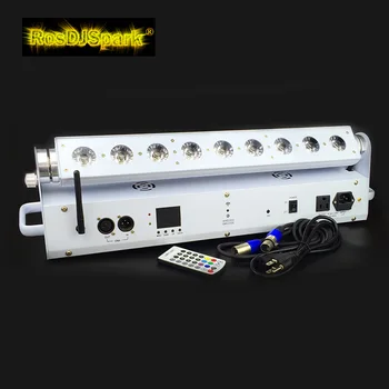 5pcs/Case 9x18w Rechargeable Battery Wireless DMX & IR remote Wall Wash Up Wedding DJ Lighting Free shipping
5pcs/Case 9x18w Rechargeable Battery Wireless DMX & IR remote Wall Wash Up Wedding DJ Lighting Free shipping