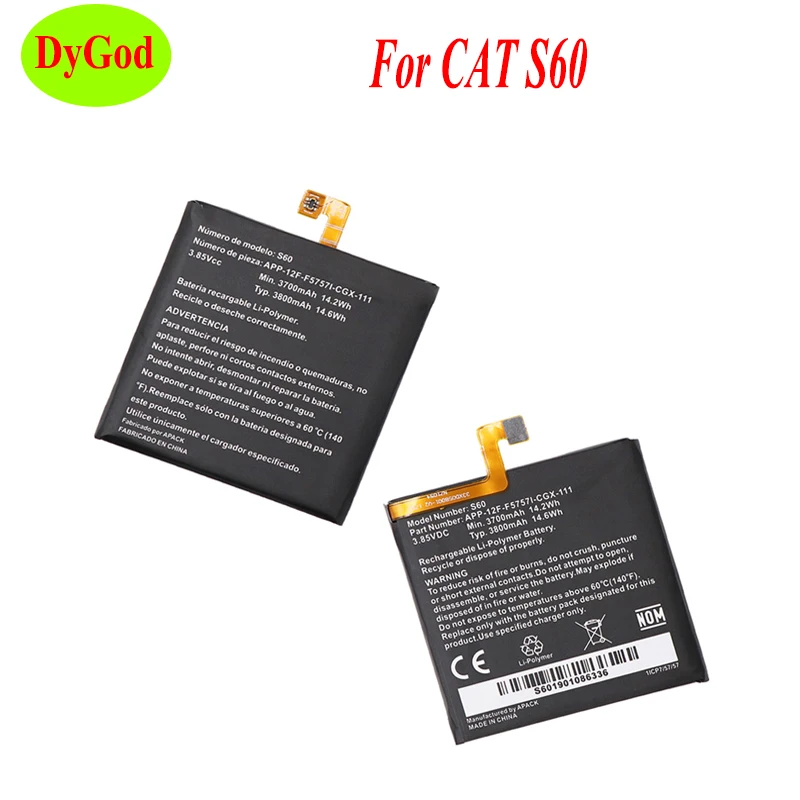 3700mAh For CAT S60 Battery Mobile phone High Quality Replacement Backup Li-polymer Batteria For CAT S60
3700mAh For CAT S60 Battery Mobile phone High Quality Replacement Backup Li-polymer Batteria For CAT S60