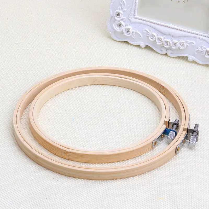Bamboo Embroidery Hoop Ring Frame Set DIY Cross Stitch Machine Sewing Accessories DIY Cross Stitch Needle Craft
Bamboo Embroidery Hoop Ring Frame Set DIY Cross Stitch Machine Sewing Accessories DIY Cross Stitch Needle Craft