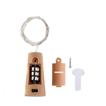 8PCS Led Light LED Wine Bottle Stopper Cork String Light DIY Fairy Copper Wire Outdoor Christmas Party Decoration
8PCS Led Light LED Wine Bottle Stopper Cork String Light DIY Fairy Copper Wire Outdoor Christmas Party Decoration