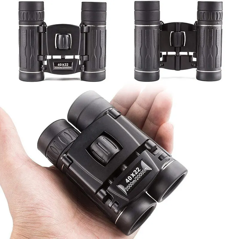 Binoculars Compact Zoom Long Range 1000m HD Folding Powerful Mini Telescope Optics Outdoor Hunting Sports Camping Binoculars
Binoculars Compact Zoom Long Range 1000m HD Folding Powerful Mini Telescope Optics Outdoor Hunting Sports Camping Binoculars